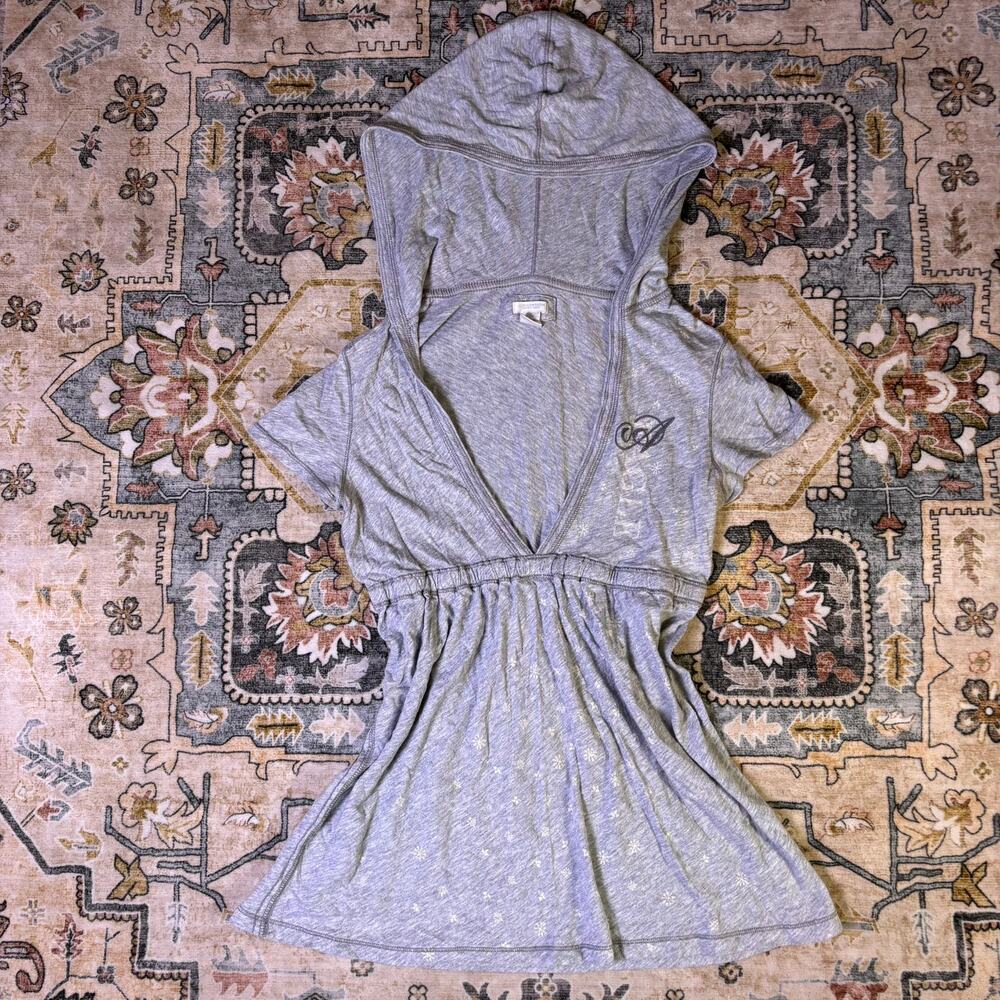 Y2K American Eagle hooded babydoll top Early 2000s Size Small Coquette